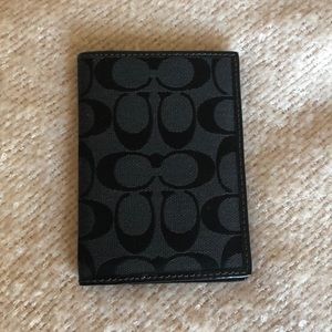 Coach passport holder